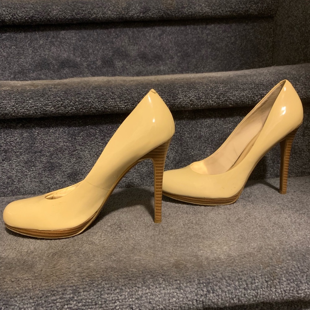 INC Cream High Heels